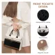Τσάντα Χειρός & Χιαστί Lovevook 15,6'' WB4273 beige black brown
