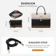 Τσάντα Χειρός & Χιαστί Lovevook 15,6'' WB4273 beige black brown