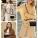 Τσαντάκι Χειρός Χιαστί Lovevook WB4311 beige black brown
