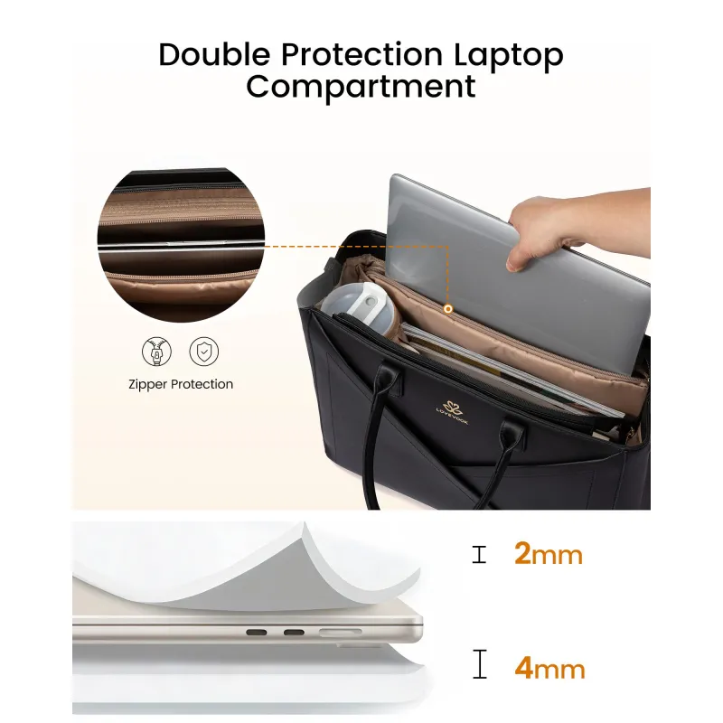 Τσάντα Laptop Γυναικεία Lovevook 15,6” WB4447 black