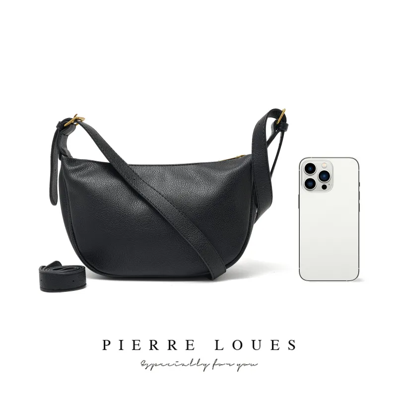 Γυναικεία Τσάντα Xειρός Χιαστί Pierre Loues PL868-70 μαύρο