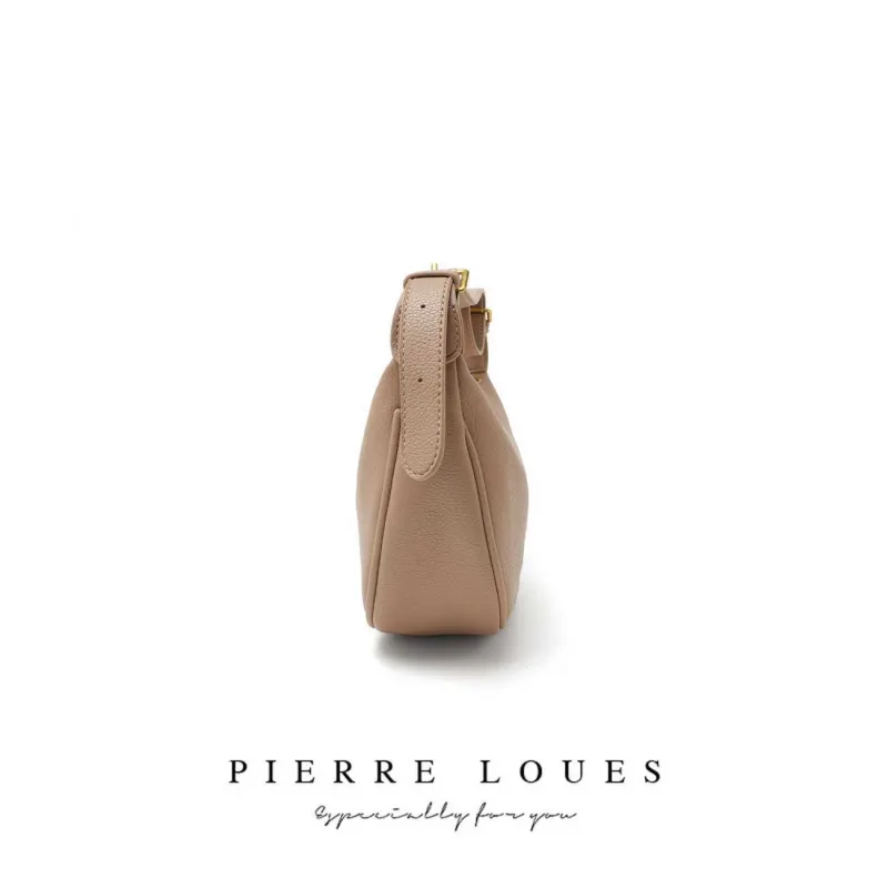 Γυναικεία Τσάντα Xειρός Χιαστί Pierre Loues PL868-70 μπεζ
