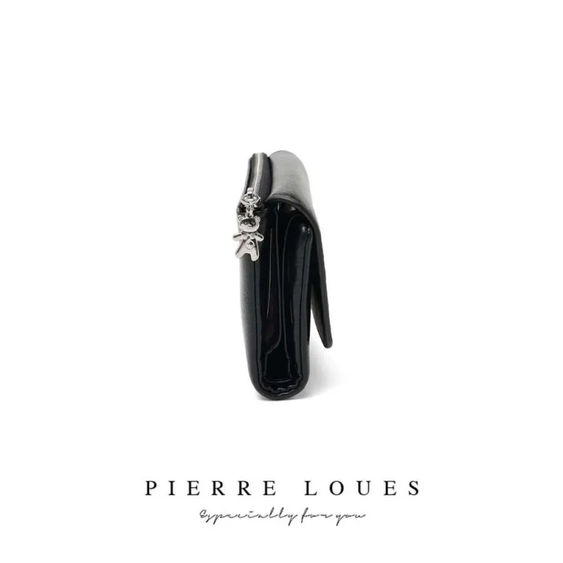 Μικρό Πορτοφόλι Γυναικείο Pierre Loues PL288-26 μαύρο