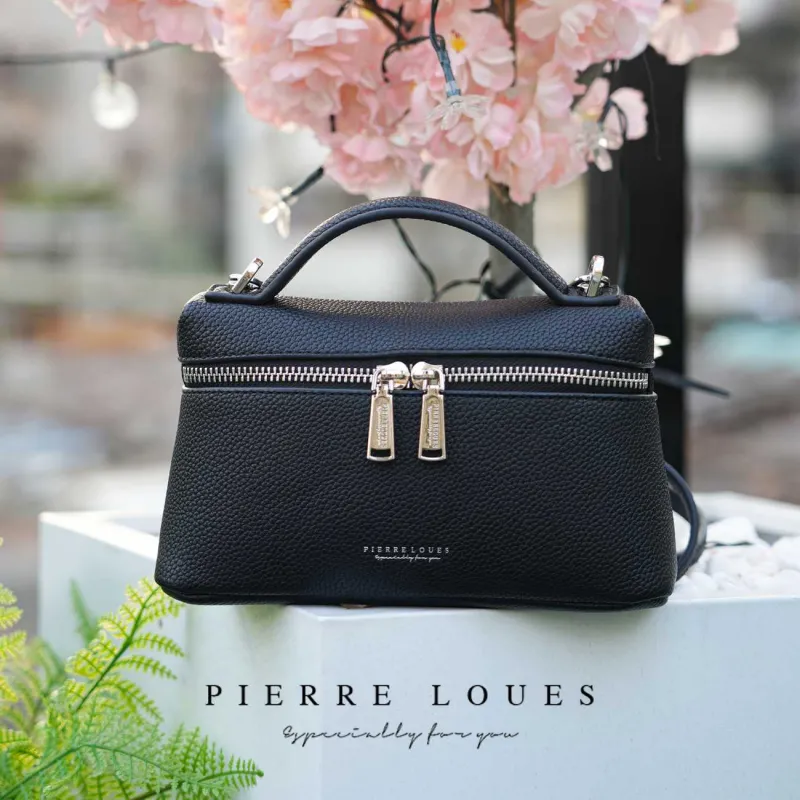 Τσαντάκι Χιαστί Pierre Loues PL931-66A03 μαύρο