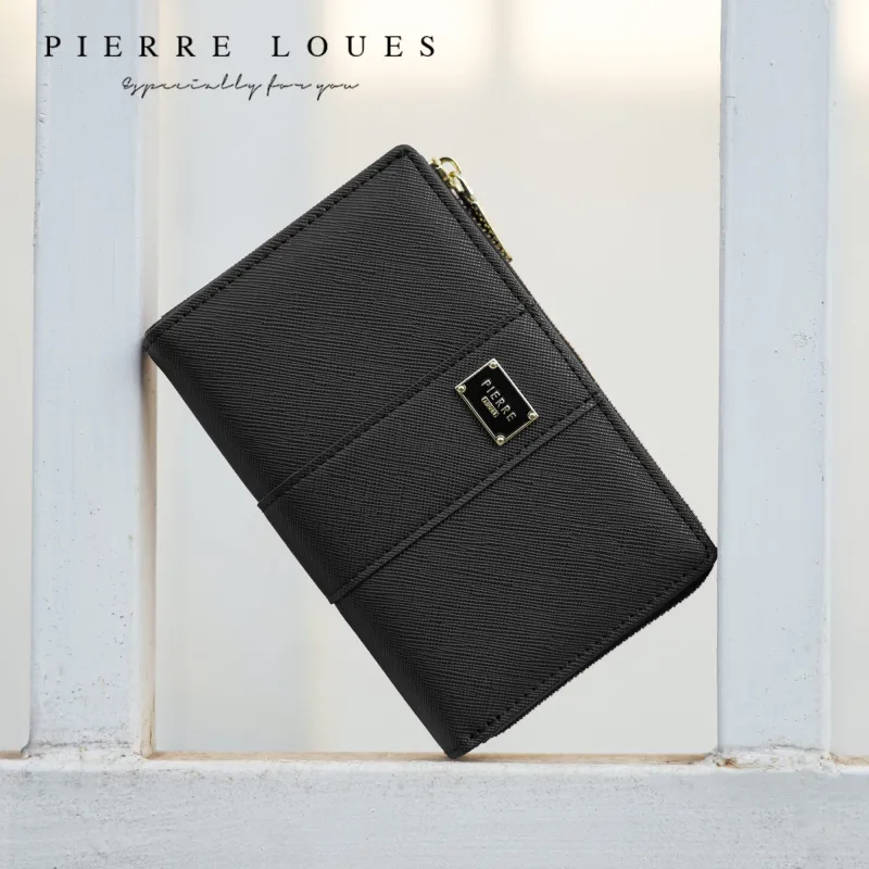 Γυναικείο Πορτοφόλι Saffiano Pierre Loues PL828-72 μαύρο