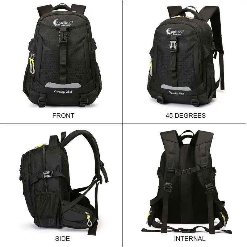 Σακίδιο Πλάτης 40Χ30Χ20 Καμπίνας Cardinal 28L 911 mini μαύρο