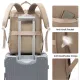 Γυναικείο Σακίδιο Επαγγελματικό Lovevook 15,6'' MB2119 beige/khaki