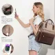 Γυναικείο Σακίδιο USB Lovevook 15,6'' MB2146 brown
