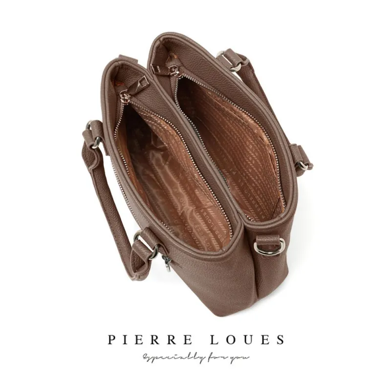 Γυναικεία Τσάντα Χιαστί Χειρός Pierre Loues PL782-21-Α10 coffee
