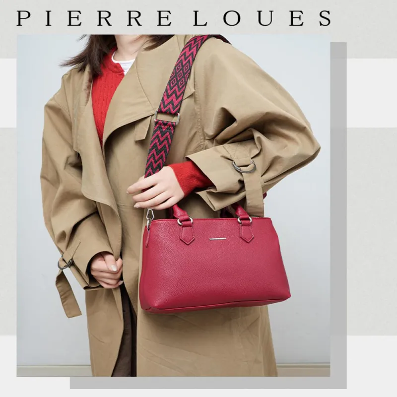 Γυναικεία Τσάντα Χιαστί Χειρός Pierre Loues PL782-21-Α10 red