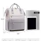 Γυναικείο Σακίδιο USB Lovevook 15,6'' MB2146 beige gray brown