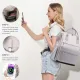 Γυναικείο Σακίδιο USB Lovevook 15,6'' MB2146 beige gray brown