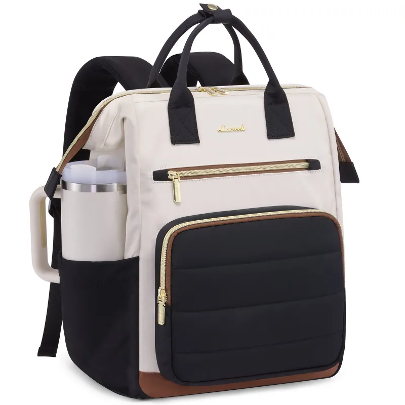 Σακίδιο Πλάτης Ταξιδιού Lovevook 15,6'' MB5116 Beige Black Brown