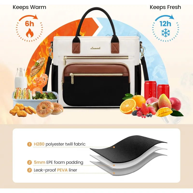 Ισοθερμική Lunch Bag Lovevook MB5012 Black