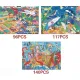 Gounaridis-DI Πάζλ Πειρατές 3 Σχέδια 96-117-140 Τεμάχια (80305)