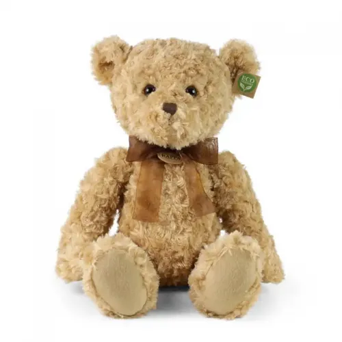 Rappa Λούτρινο Αρκουδάκι Με Κορδέλλα 35 εκ. Eco-Friendly (203358)
