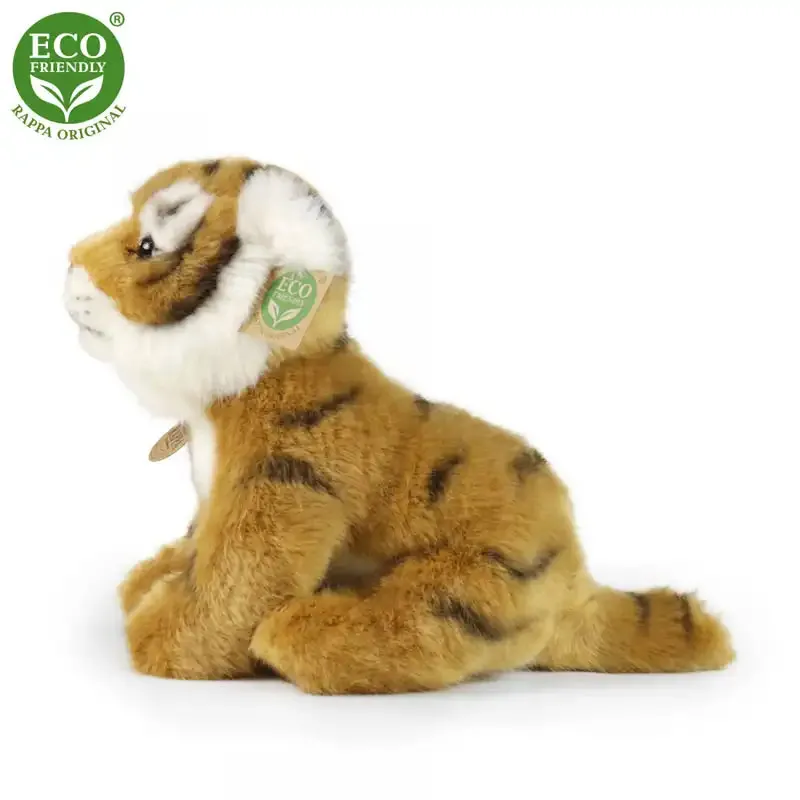 Rappa Λούτρινο Τιγράκι Καθιστό 25 εκ. Eco-Friendly (203808)