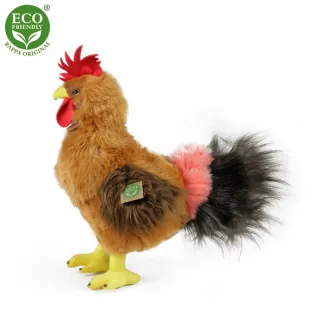 Rappa Λούτρινος Καφέ Πετεινός 33 εκ. Ορθιος Eco-Friendly (203853)