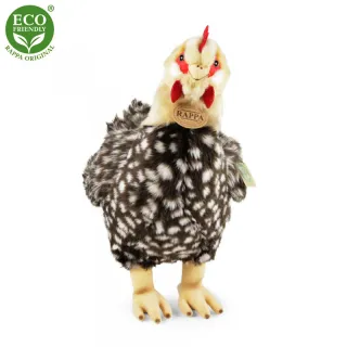 Rappa Λούτρινη Κότα Καφέ Ορθια Με Αυγό 33 εκ. Eco-Friendly (203860)