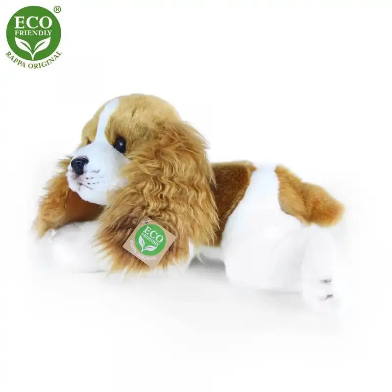 Rappa Λούτρινος Σκύλος Cavalier Ξαπλωτό 30 εκ. Eco-Friendly (203976)