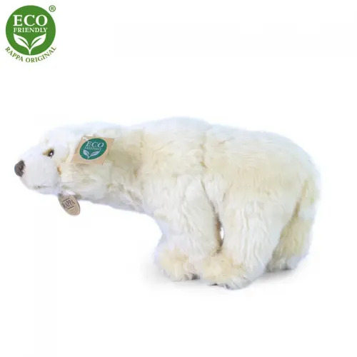 Rappa Λούτρινη Πολική Αρκούδα 33 εκ. Eco-Friendly (209404)