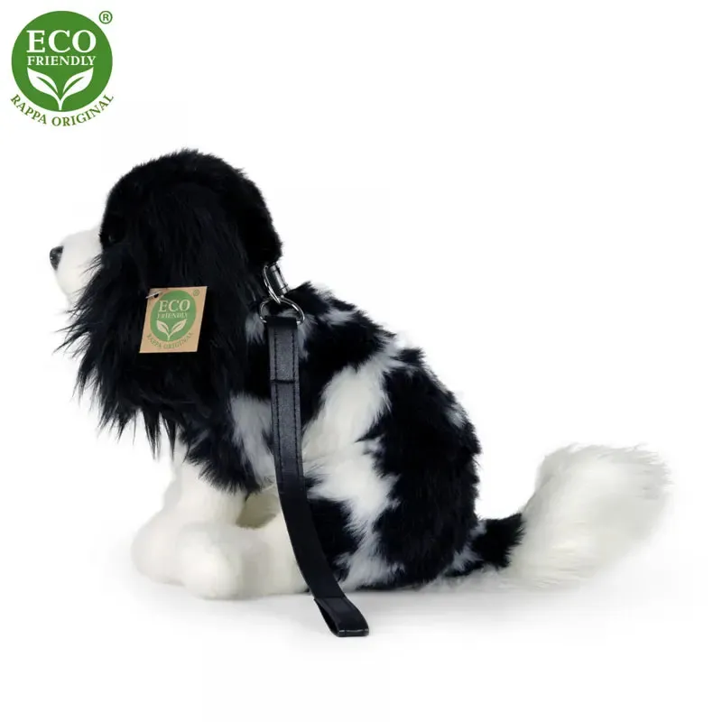 Rappa Λούτρινος Σκύλος Cavalier Καθιστός 27 εκ. Eco-Friendly (209725)