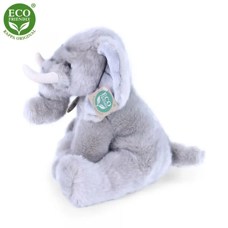 Rappa Λούτρινο Ελεφαντάκι Καθιστό 27 εκ. Eco-Friendly (211391)
