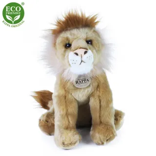 Rappa Λούτρινο Λιοντάρι 30 εκ. Καθιστό Eco-Friendly (211490)
