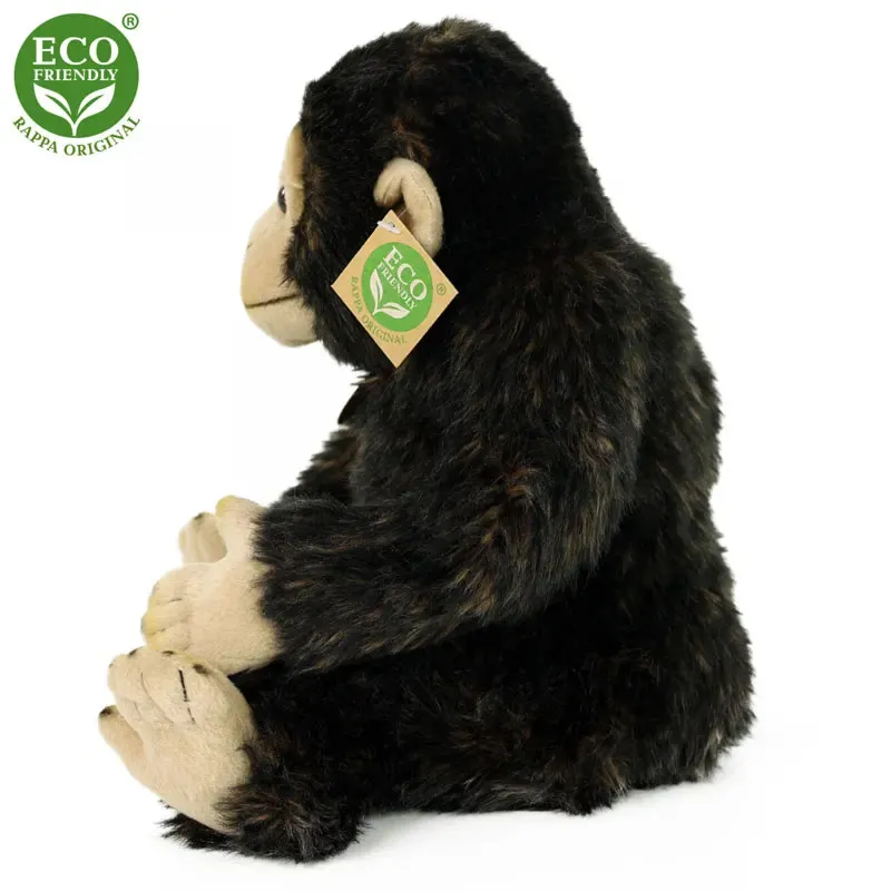 Rappa Λούτρινο Χιμπατζής Καθιστός 27 εκ. Eco-Friendly (211858)