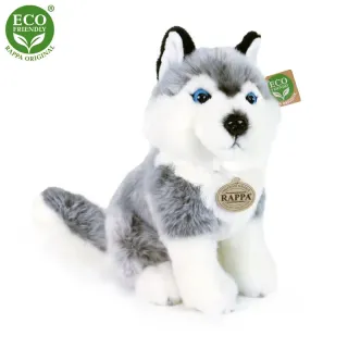 Rappa Λούτρινος Σκύλος Husky 30 εκ. Eco-Friendly (220188)