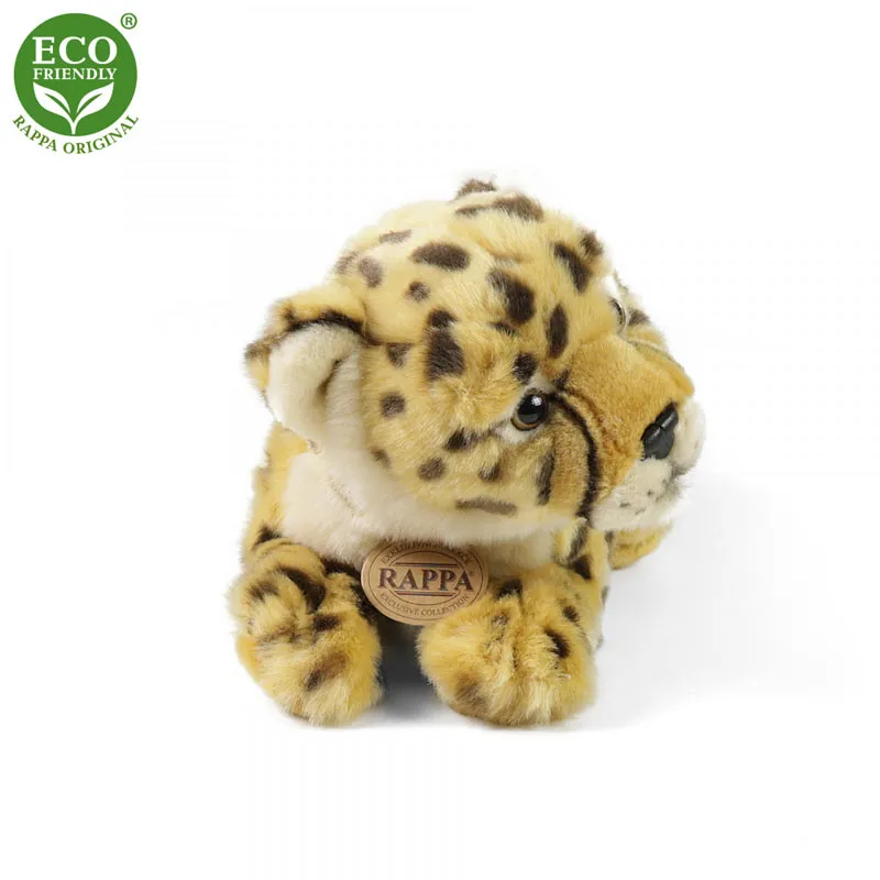 Rappa Λούτρινος Γατόπαρδος 25 εκ. Ξαπλωτός Eco-Friendly (220867)
