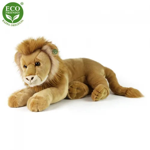 Rappa Λούτρινο Λιοντάρι Ξαπλωτό 60 εκ. Eco-Friendly (221635)