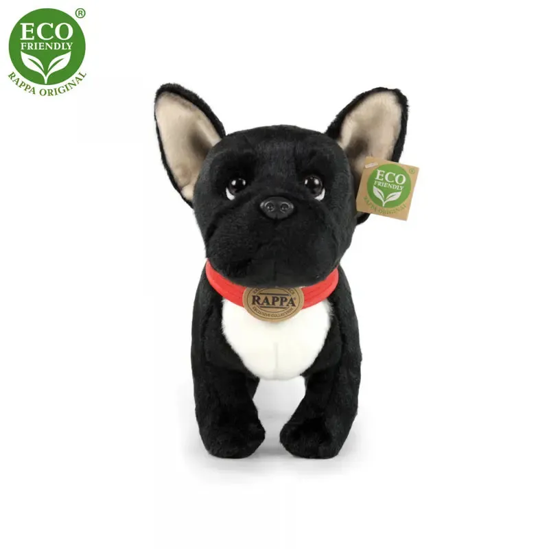 Rappa Λούτρινος Σκύλος Μπουλντόγκ 30 εκ. Eco-Friendly (357204)