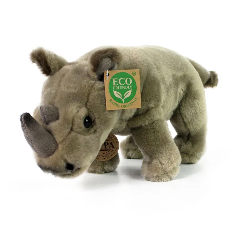 Rappa Λούτρινος Ρινόκερος 23 εκ. Ορθιος Eco-Friendly (490345)