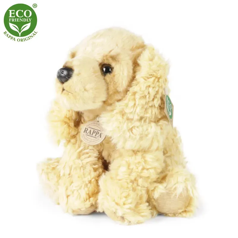 Rappa Λούτρινος Σκύλος Cocker Spaniel Καθιστό 28 εκ. Eco-Friendly (844049)