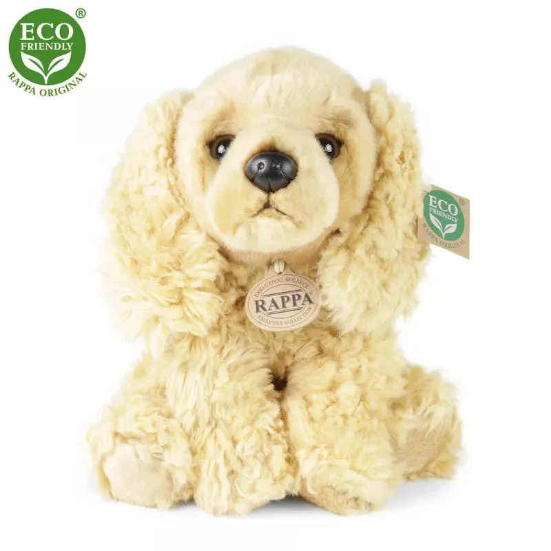 Rappa Λούτρινος Σκύλος Cocker Spaniel Καθιστό 28 εκ. Eco-Friendly (844049)