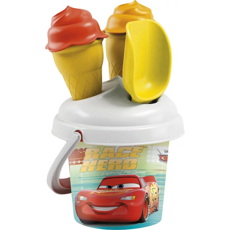 Adriatic Σετ Κουβαδάκι Παραλίας Disney Cars - 12503 - Παιχνίδια θαλάσσης-Φουσκωτά