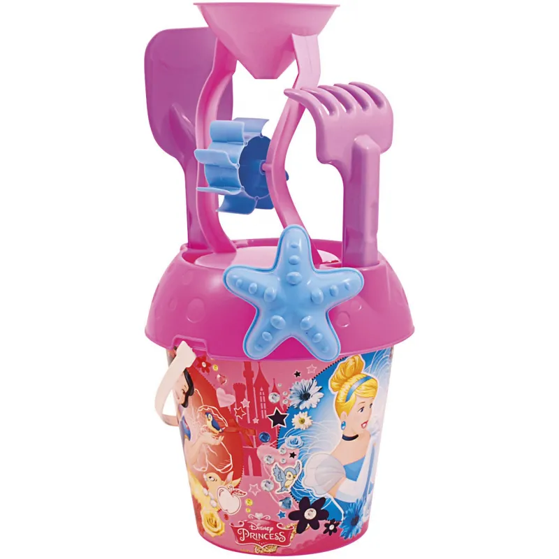 Adriatic Σετ Κουβαδάκι Παραλίας Disney Princess με Νερόμυλο - 12507 - Παιχνίδια θαλάσσης-Φουσκωτά