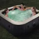 Intex Greystone Deluxe Bubble Massage (4 ατόμων)