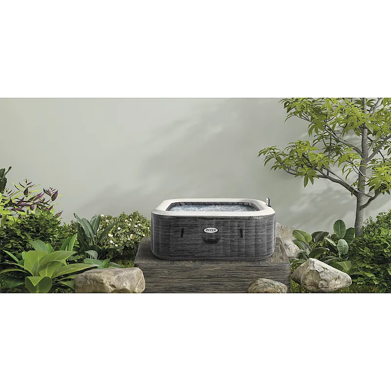 Intex Greystone Deluxe Bubble Massage (4 ατόμων)