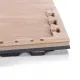 Δάπεδο Προστασίας Puzzle EVA 100x100x2,5 cm – Ξύλο / Μαύρο