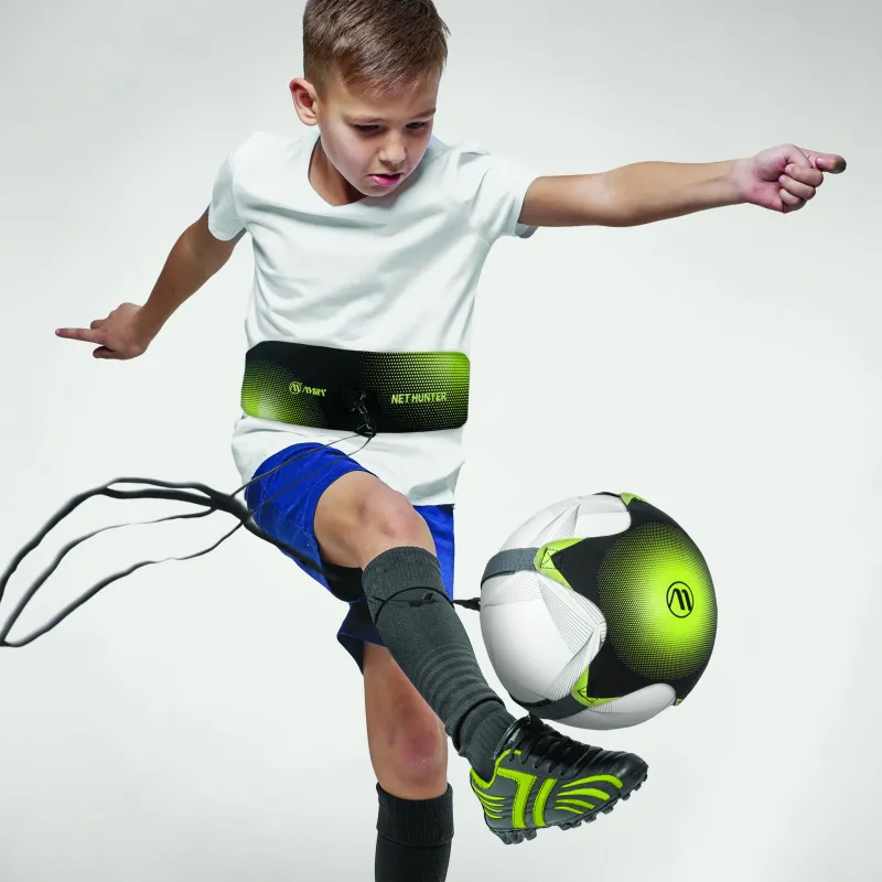 Σετ εξάσκησης Ποδοσφαίρου Soccer Kick Trainer Net Hunter – Black
