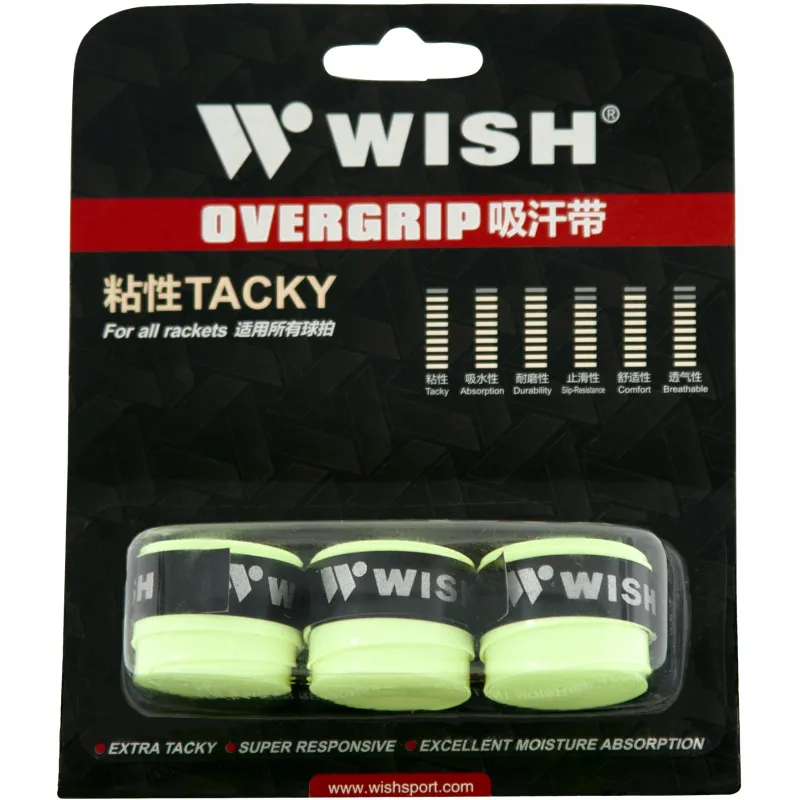 Wish Ταινία Λαβής Ρακετών Μαύρη Extra Overgrip - 42097 - Αξεσουάρ Τέννις