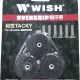 Wish Ταινία Λαβής Ρακετών Μαύρη Extra Overgrip - 42097 - Αξεσουάρ Τέννις