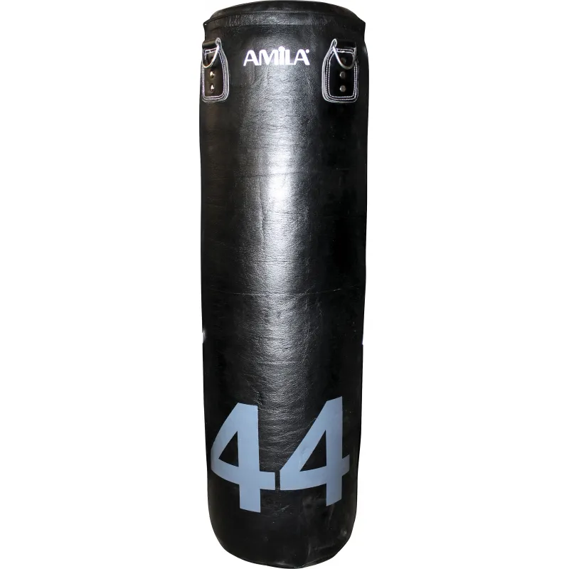 Amila Σάκος πυγμαχίας από δέρμα βουβαλιού 150x35cm - 43849 - Σάκοι Επαφής κρεμαστοί