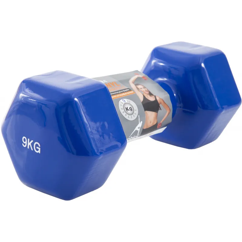 Amila  Vinyl Dumbbell 9Kg - 44123 - Βαράκια