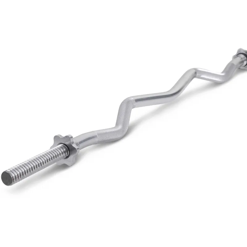 Amila Στραβόμπαρα με βιδωτό κολάρο Φ28mmx120cm. 6kg - 44360 - Μπάρες - Λαβές