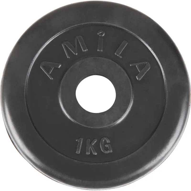 Amila Δίσκος Rubber Cover B 28mm 1Kg - 44432 - Δίσκοι Λάστιχο