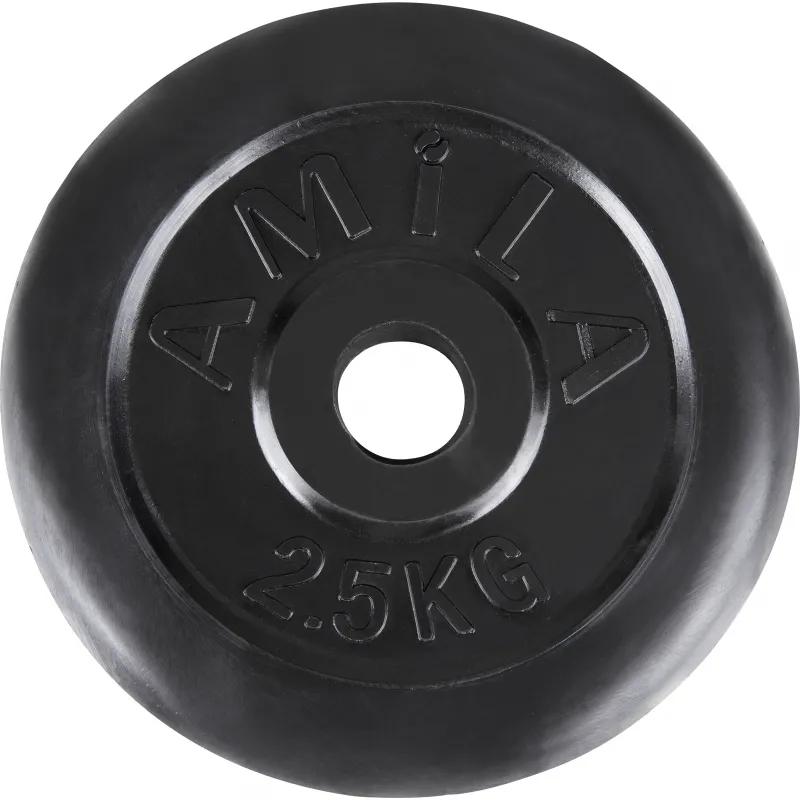 Amila Δίσκος Rubber Cover B 28mm 2.5Kg - 44433 - Δίσκοι Λάστιχο