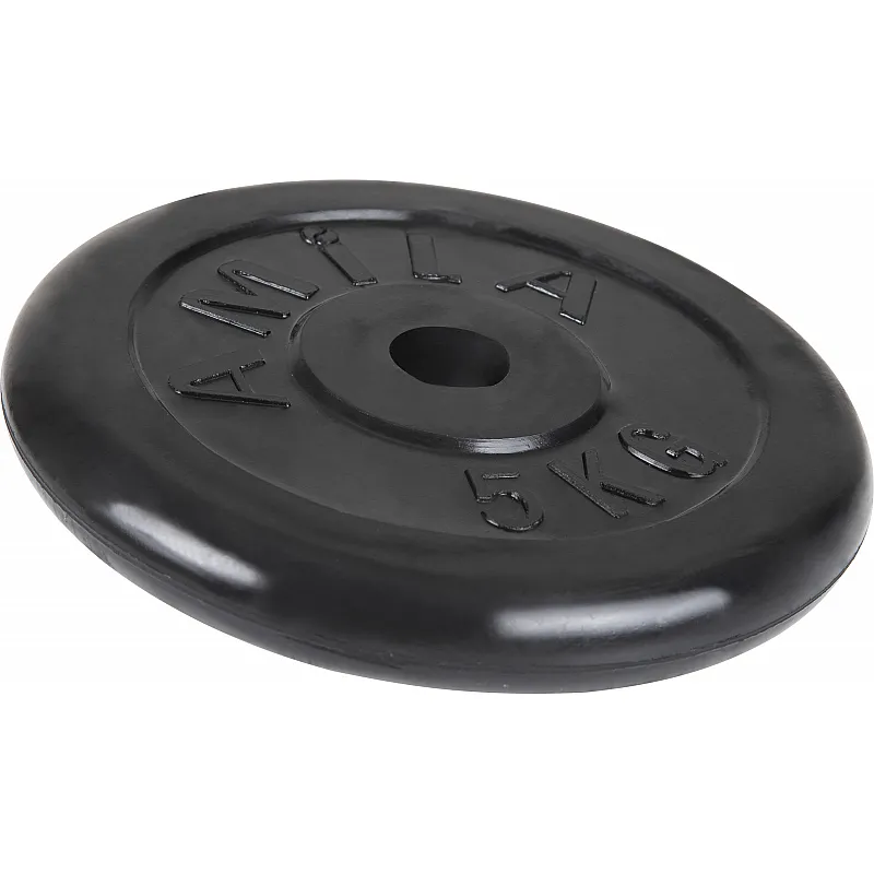 Amila Δίσκος Rubber Cover B 28mm 5Kg - 44434 - Δίσκοι Λάστιχο